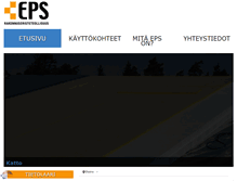 Tablet Screenshot of eps-eriste.fi